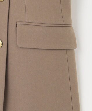 ANY SIS L 【保温効果/ストレッチ】シリーズ累計13万枚突破！ビューティサーモ テーラードジャケット キャメル