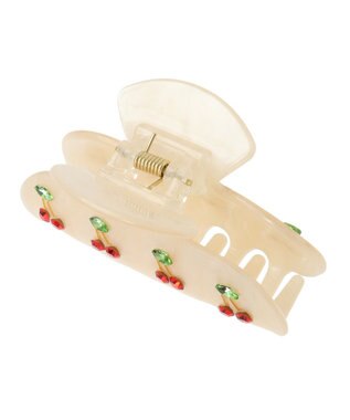 Maison de FLEUR チェリークリップ Ivory