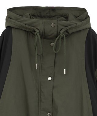 YECCA VECCA パディングフーディーコート Khaki