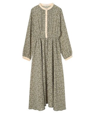 Green Parks ・ＥＬＥＮＣＡＲＥ　ＤＵＥ　コバナパイピングワンピ Khaki