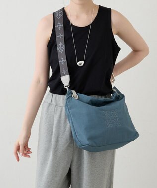russet ナイロン3WAYトートバッグ(CE-1662) BlueGray