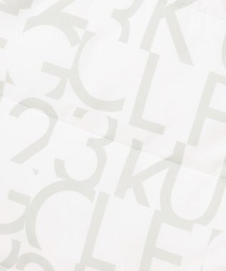 23区GOLF 【WOMEN】中綿ロゴプリントスカート ホワイト系5