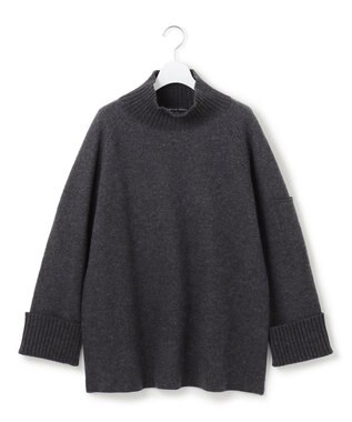 23区 S 【新色追加】ボイルドウールコンビニット チュニック グレー系