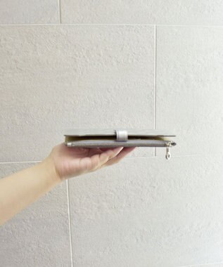 MIYABIYA La quoh with kirakaracho ロングウォレット 月白銀(つきしろぎん)