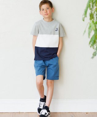 J.PRESS KIDS 【110-130㎝】デイリー ショートパンツ ダルブルー系