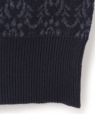 JOSEPH HOMME オーナメントジャガード　ニット ネイビー系5