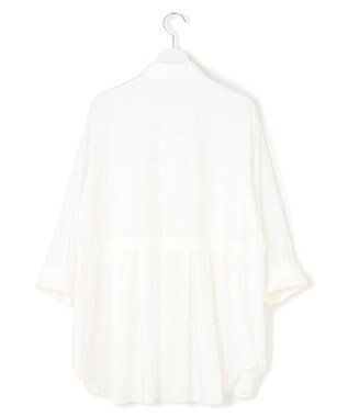 23区 S 【見上愛さん着用/洗える】CANCLINI ハーフスリーブ シャツ ホワイト系