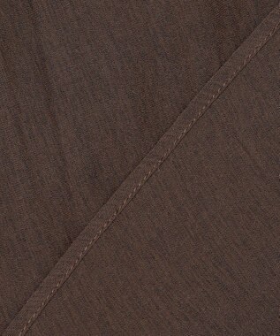 UNFILO シアーシャツ カーディガン ブラウン