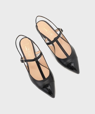 LUCA GROSSI ストラップフラット