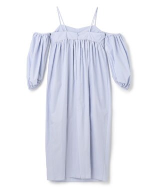 BEIGE， PROTAGONISTA / パフワンピース Sax