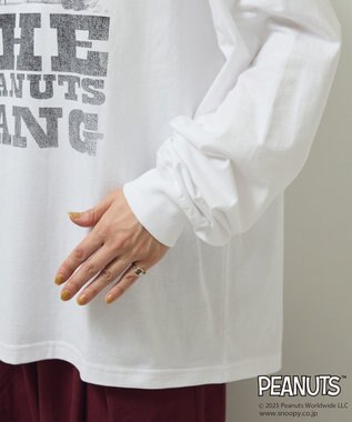 Green Parks ■PEANUTS ギャングロンTEE Off White