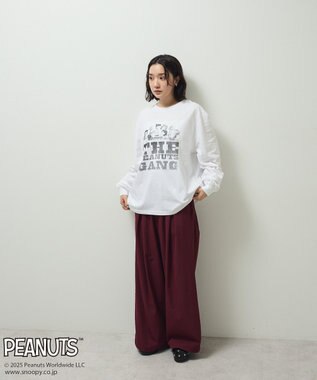 Green Parks ■PEANUTS ギャングロンTEE Off White