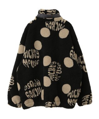 AMERICAN HOLIC ソウガラプリントボアブルゾン／Ｄｉｓｎｅｙ Black