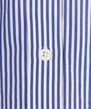 ANY 【POLO BCS別注】プレッピークロップドシャツ ブルーストライプ