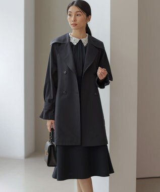 組曲 S 【先行予約】リラクシング トレンチコート ネイビー系