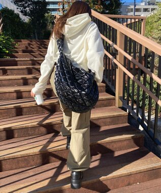 WEGO 【ユニセックス着用ITEM】エアリーBIGショルダー 柄1