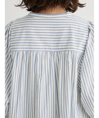 Green Parks Ｉ　切替ロングシャツワンピース Stripe