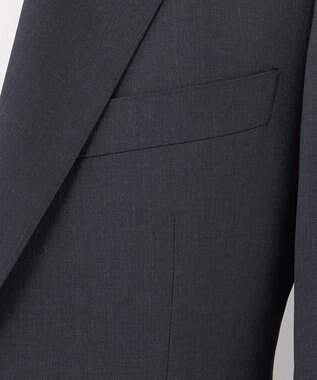 GOTAIRIKU オールシーズン対応【御幸毛織】WOOL×SOLOTEX ストレッチスーツ（グレー無地） グレー系