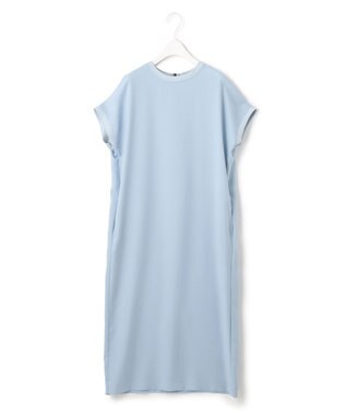 ICB 【接触冷感・UVケア・速乾・洗える】FluidBackSatin ワンピース ライトブルー系