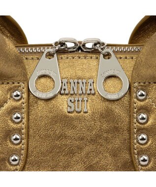 ANNA SUI ルミナス 2WAYハンドバッグ（小） ゴールド