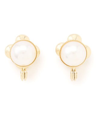 TOCCA WITH FLORA 2WAY EARRINGS イヤリング ゴールド系