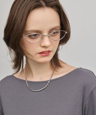 GRACE CONTINENTAL フレアカットトップ グレー