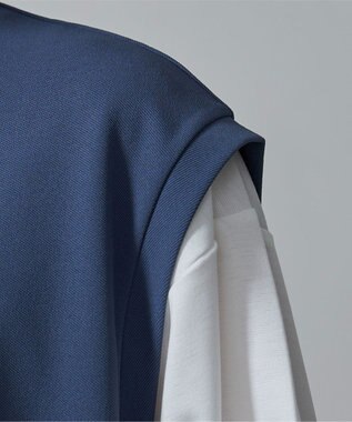 WEGO カルゼアンサンブルベスト（LS） ブルー