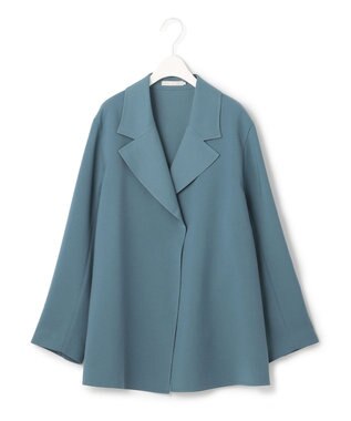 ICB L ライトリバー ミドル丈コート ライトブルーグレー系