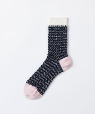 TRICOTE ウェーブボーダー バンピーソックス