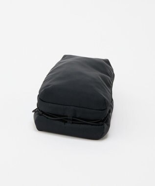 russet ≪500mlペットボトルが入る≫ナイロン多機能ミニショルダーバッグ(CE-1613) Black