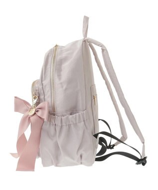 Maison de FLEUR 撥水加工キャリーオンリュック Grayish Pink