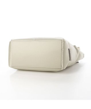 LA BAGAGERIE フロントポケット　スクエアナイロントート シルバー