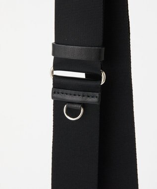 russet ≪500mlペットボトルが入る≫ナイロン多機能ミニショルダーバッグ(CE-1613) Black