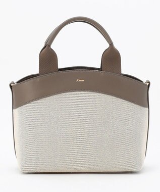 J.PRESS LADIES 【2WAY】キャンバス トートショルダー