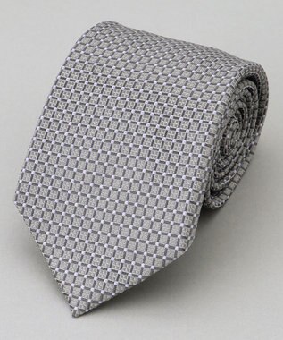 GOTAIRIKU GOTAIRIKU別注【日本製】シルク ネクタイ_格子柄 グレー系8