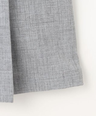 23区GOLF 【WOMEN】ベルト付き プリーツスカート ライトグレー系