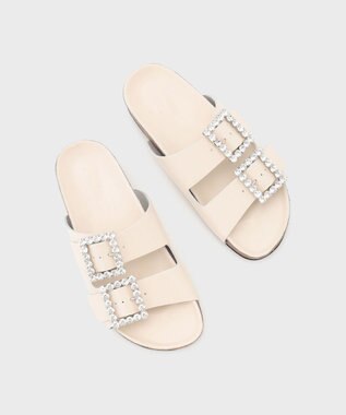 GRACE CONTINENTAL CORSO ROMA スワロサンダル ホワイト