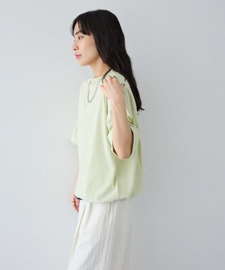 CRAFT STANDARD BOUTIQUE バイカラーヘムプルオーバー Light Green