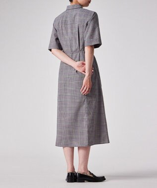 Paul Smith グレンチェック シャツ ワンピース マルチカラー
