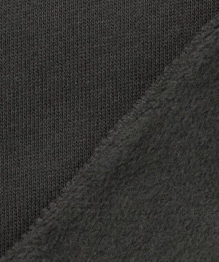 ANY 【洗濯機可】裏起毛スウェットロゴプルオーバー チャコール