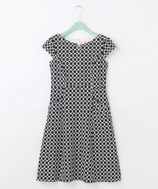 TOCCA 【洗える！】FOUR LEAVES ドレス ブラック系5