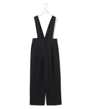 ICB 【防シワ・洗える】 トリプルクロスツイル オールインワン ブラック系