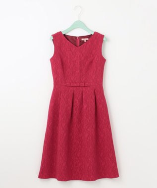 TOCCA 【洗える！】PONPON MUM ドレス レッド系