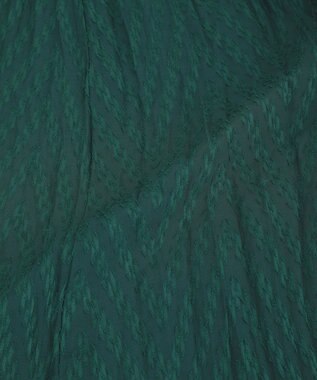 AMERICAN HOLIC カットジャガードプリーツスカート Dark Green