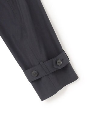 23区 【先行予約】エアータンブラー TCギャバジン ハーフ コート ネイビー系