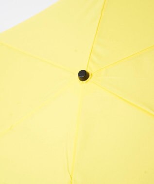 BEAMS SCHOOL  晴雨兼用ロゴ折りたたみアンブレラ 傘 イエロー