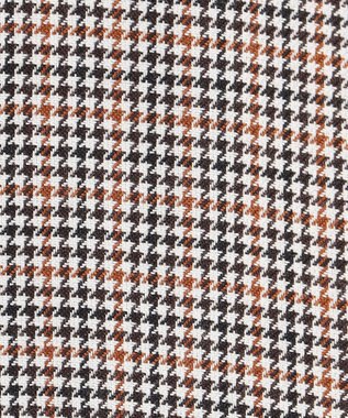 J.PRESS LADIES サイロチェック ストライプ ワンピース ブラウンチェック系