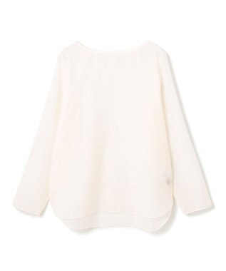 UNFILO シアー ラウンドテールブラウス オフ