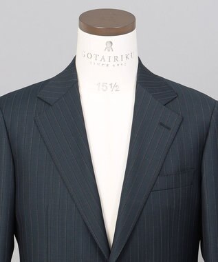 GOTAIRIKU 【DORMEUIL/ドーメル】ミレニアル　通年スーツ＿ダークグリーン ダークグリーン系1