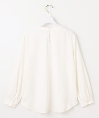 ANY SIS 【洗える】ボウタイ ブラウス オフ